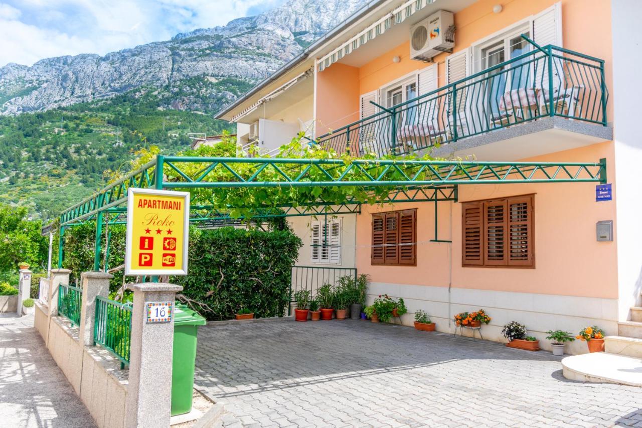 Apartmani Roko Baška Voda Dış mekan fotoğraf