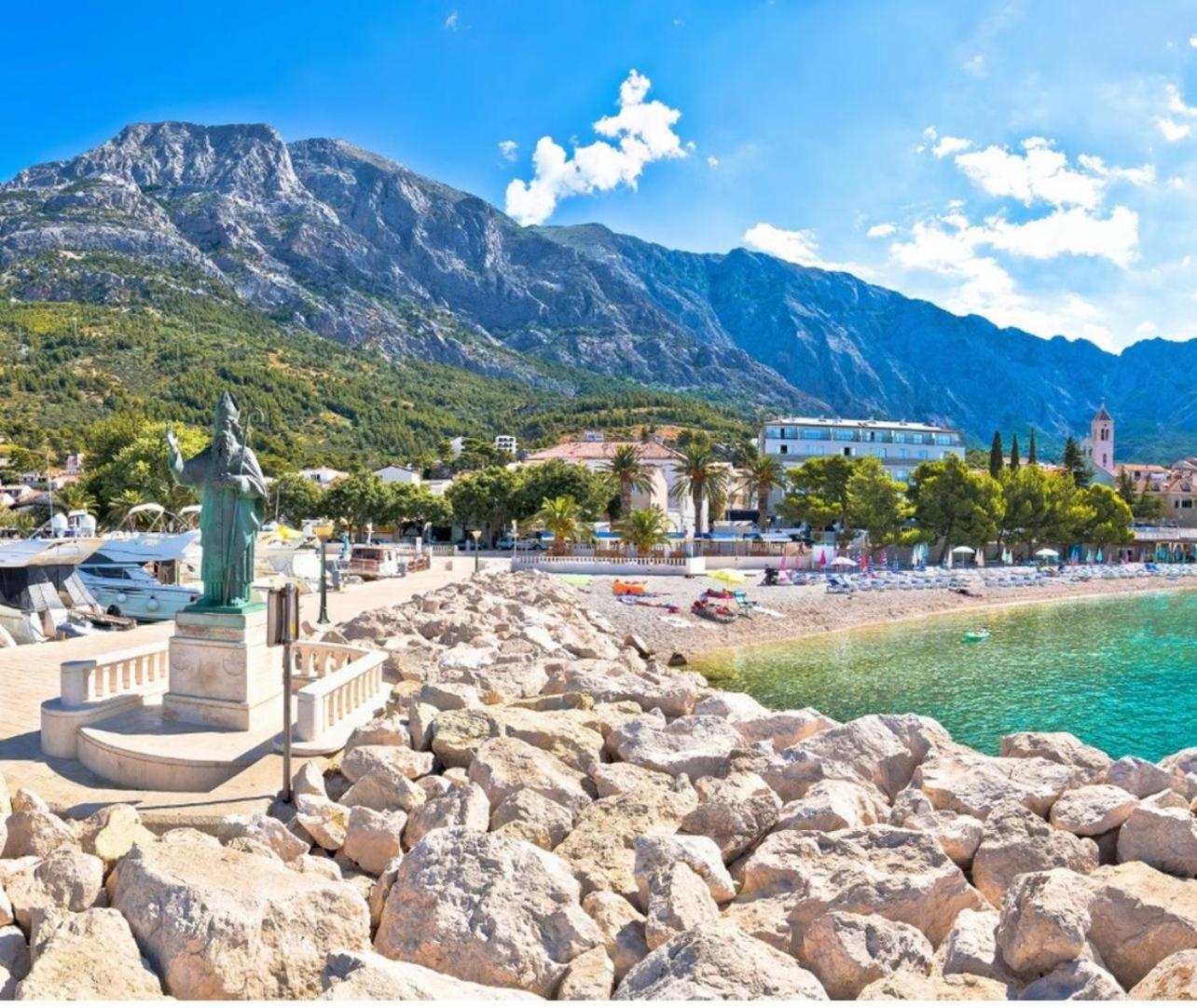 Apartmani Roko Baška Voda Dış mekan fotoğraf